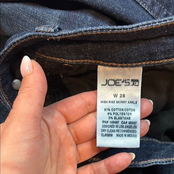 ๐ Joeโs Jeans ๐ High Rise Skinny Ankle โ Taylor Wash โ Size 28 ๐ฅ - Picture 11 of 12